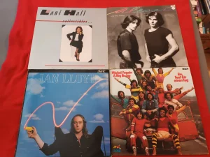 Schallplatten, einzelne LPs + Singles, 4er und 9er Pack